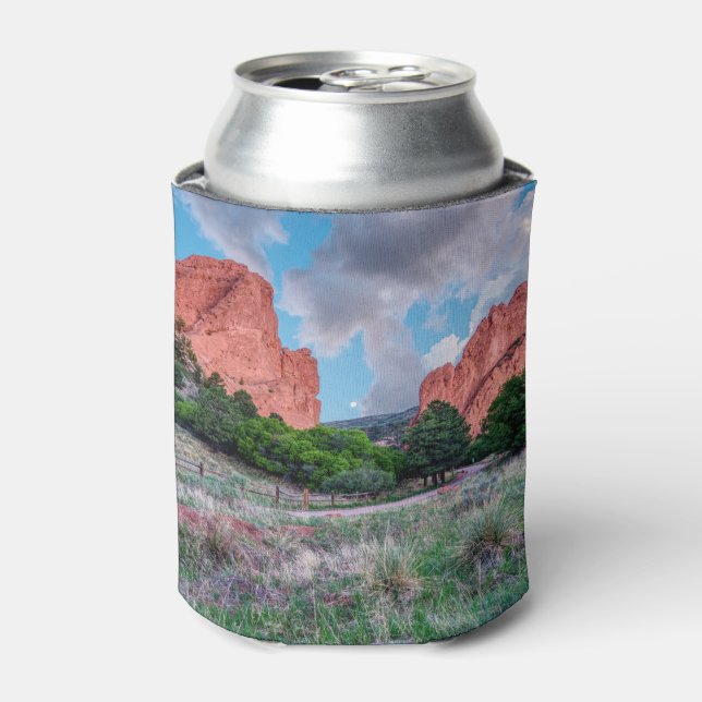 North South Gateway Rock Garden Of Gods Can Cooler (Can Front)