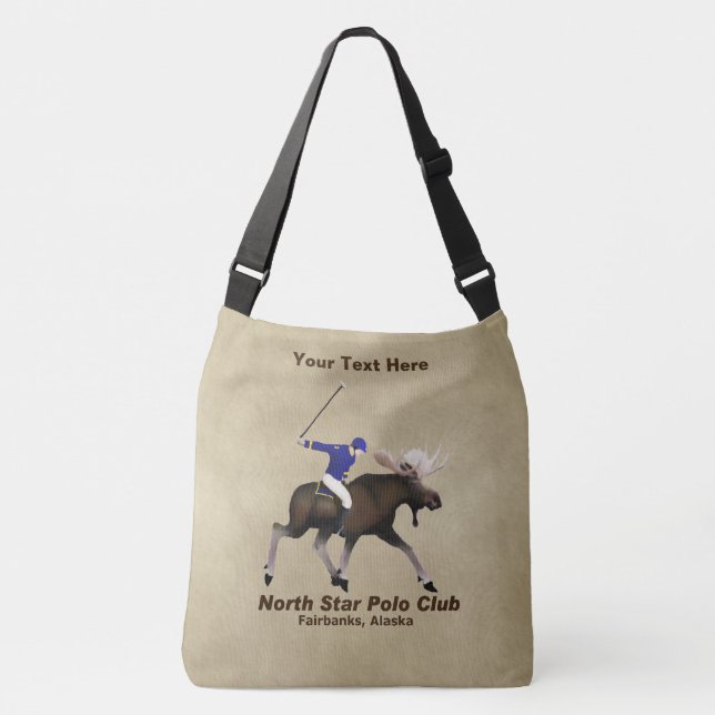 North Star (Moose) Polo Club Crossbody Bag (Front)