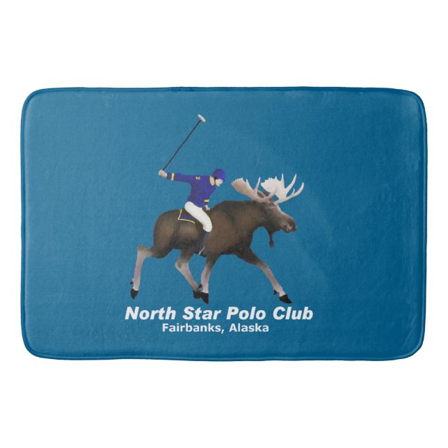 North Star Polo Club Bath Mat (Front)