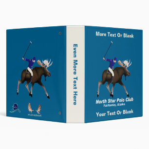 North Star Polo Club Binder