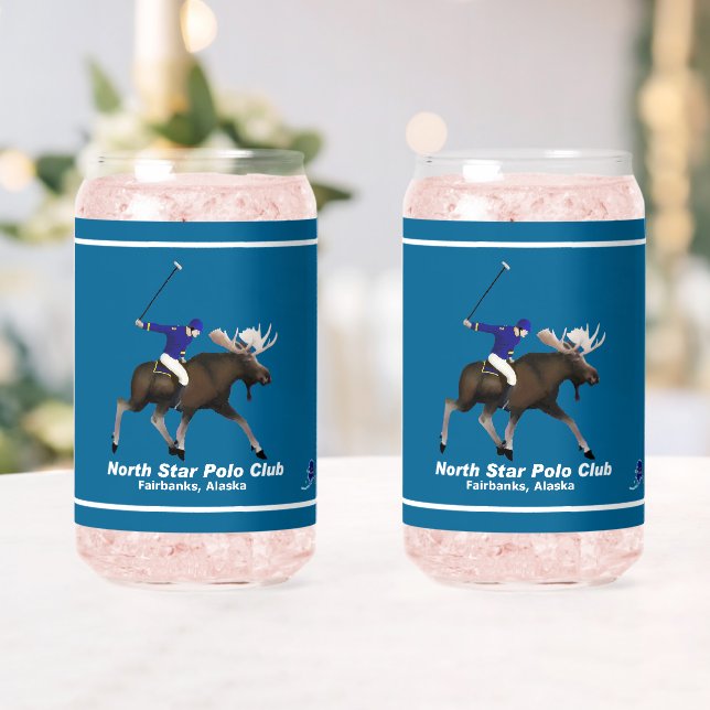 North Star Polo Club Can Glass (Insitu (Wedding))