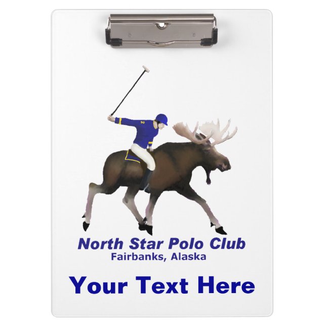 North Star Polo Club Clipboard (Front)