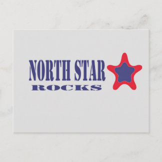 North Star Rocks (Grey, Blue, Red) Postcard