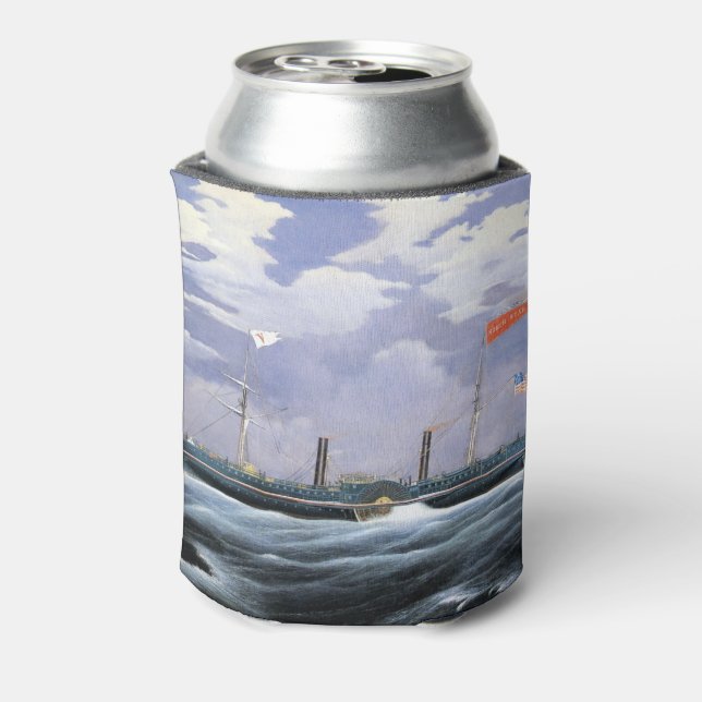 North Star Steam Yacht 1852 Can Cooler (Can Back)
