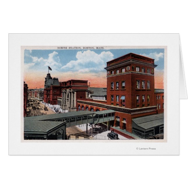 North Station - Railroad Depot (Front Horizontal)