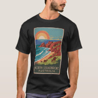 North Stradbroke Island Kangaroos Illustration