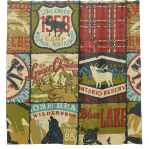 North territories adventure sign and symbol patchw