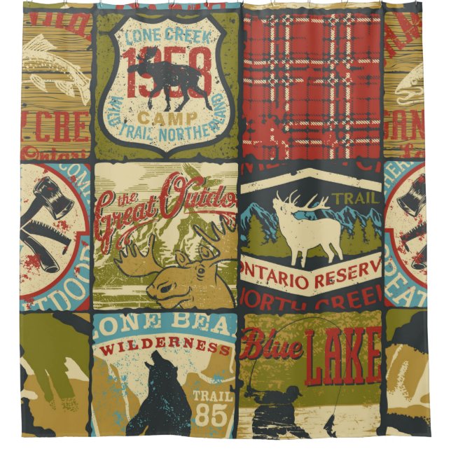 North territories adventure sign and symbol patchw (Front)