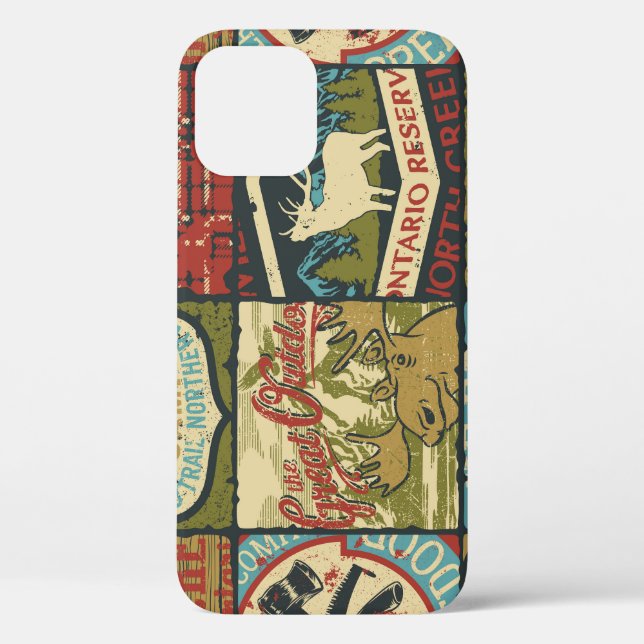 North Territories Adventure: Symbolic Patchwork Case-Mate iPhone Case (Back)