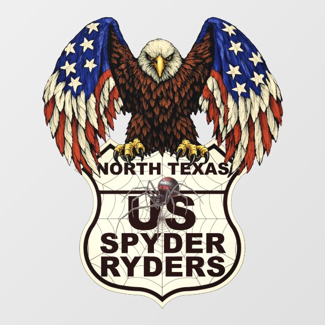 North Texas Chapter - Decal Eagle Logo (Sheet)