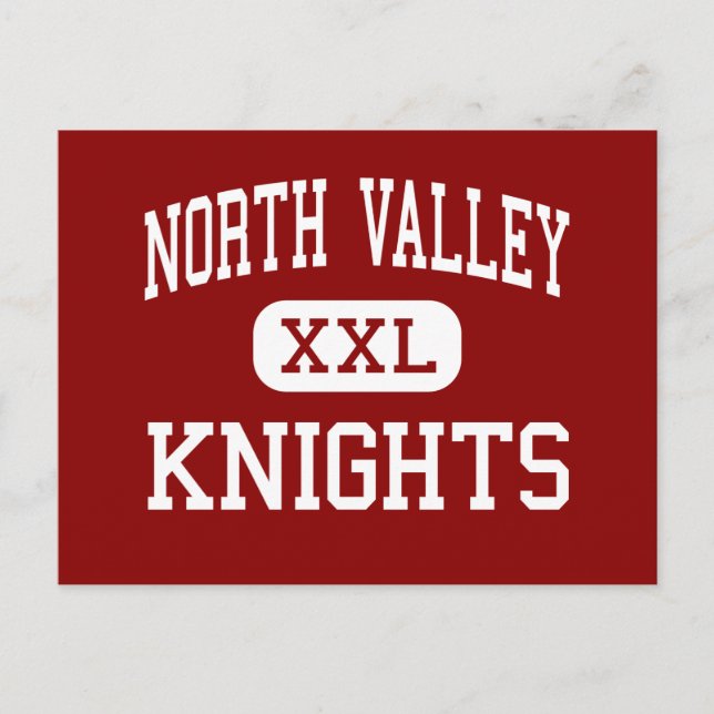 North Valley - Knights - High - Grants Pass Oregon Postcard (Front)