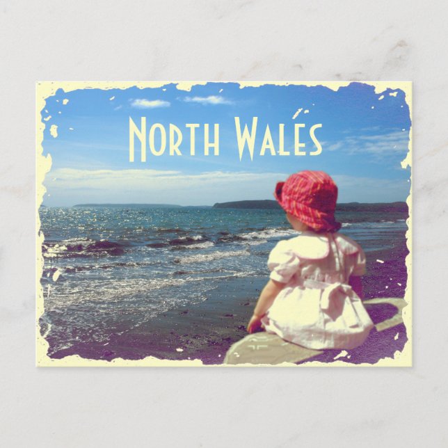 North Wales Vintage Card (Front)