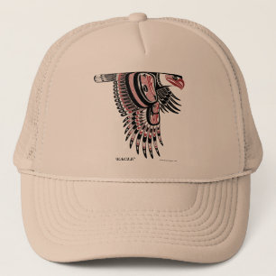 North West Coast Native Eagle Trucker Hat