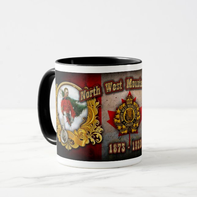 North West Mounted Police Coffee Mug (Front Left)