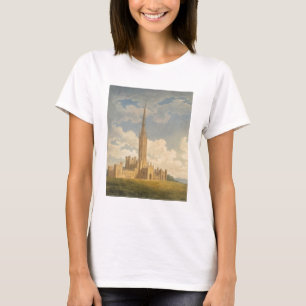 North-west view of Fonthill Abbey (w/c on paper) T-Shirt