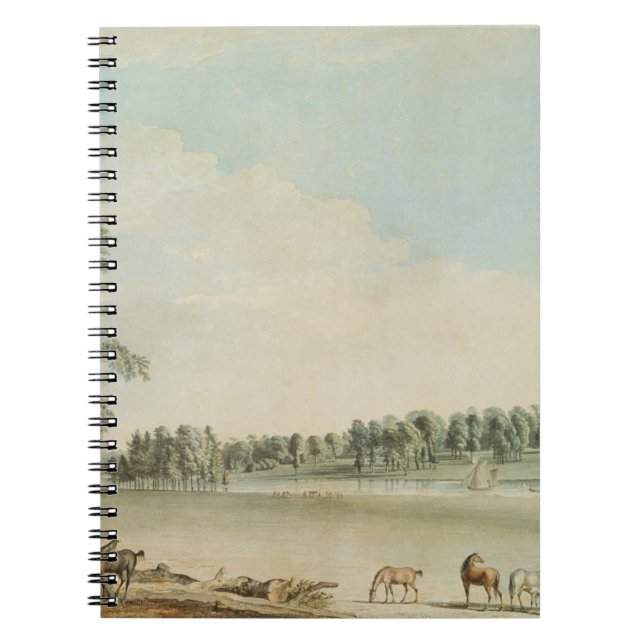 North West View of Wakefield Lodge in Whittlebury Notebook (Front)
