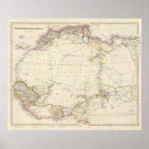 North Western Africa Poster