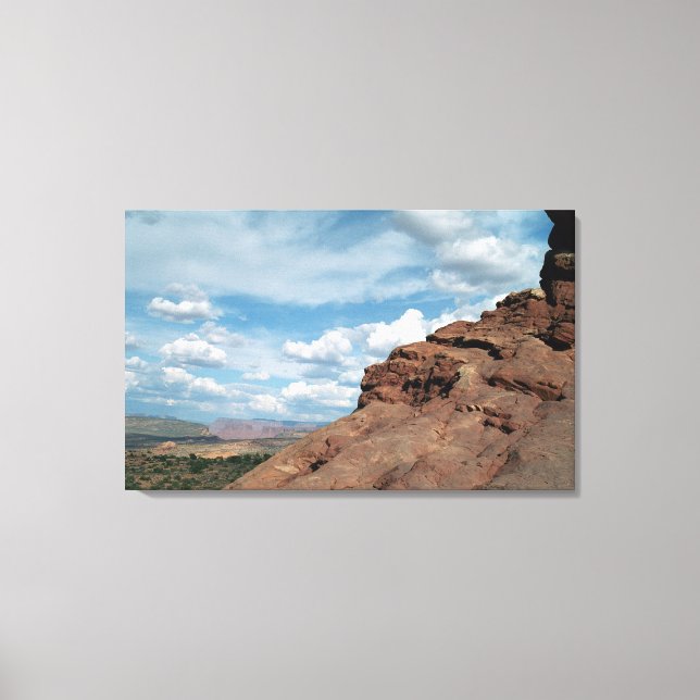 North Window Arch Utah Desert Landscape Photo Canvas Print (Front)