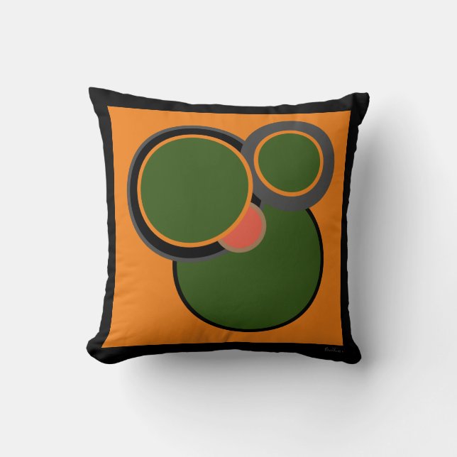 North Woods Throw Pillow (Front)