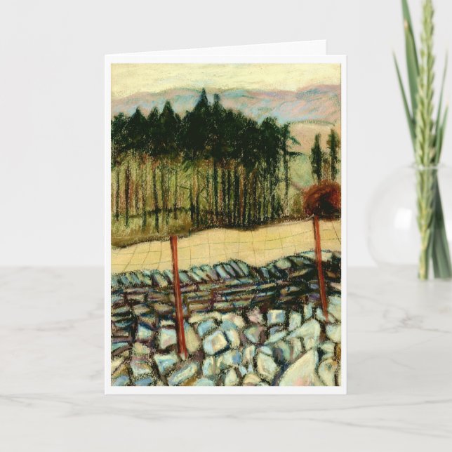 North Yorkshire Moors Greeting Card (Front)