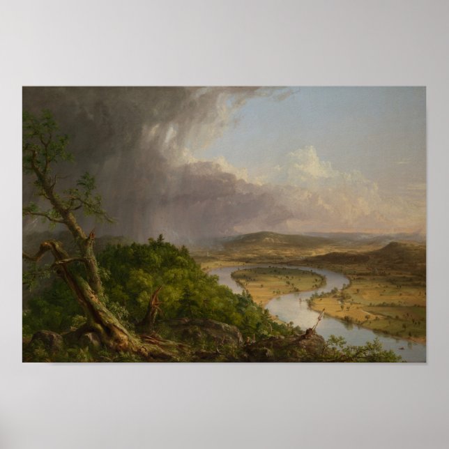Northampton Massachusetts after a Thunderstorm  Poster (Front)