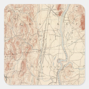 Northampton, Massachusetts Square Sticker