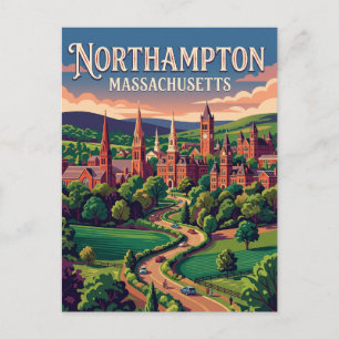 Northampton USA Postcard