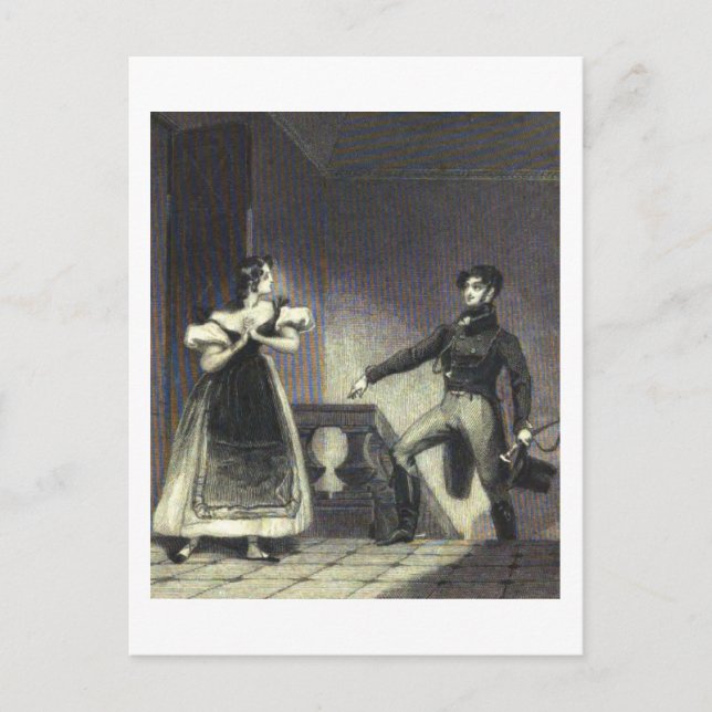 Northanger Abbey - Jane Austen Postcard (Front)