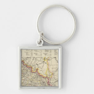 Northeast France Keychain