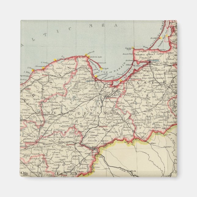 Northeast German Empire Magnet (Front)