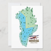 Northeast Greenland National Park map
