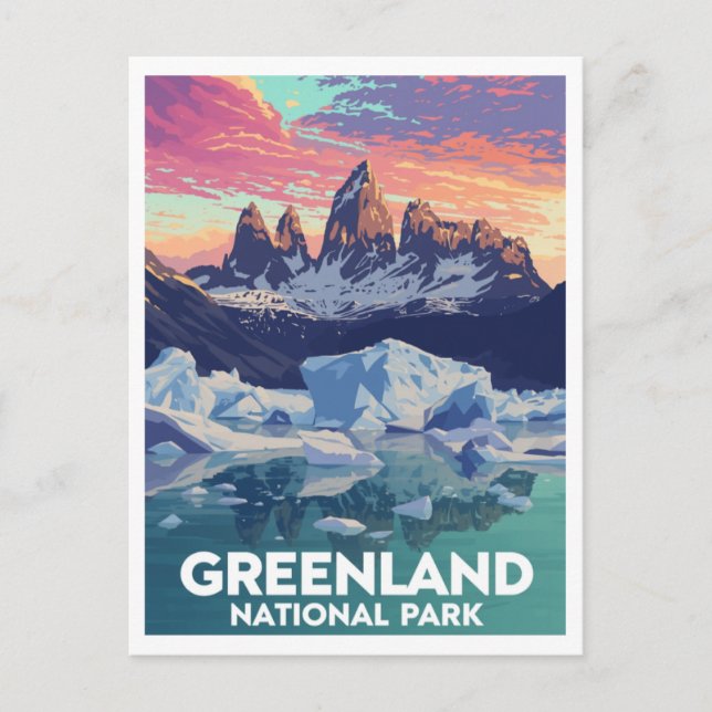 Northeast Greenland National Park Postcard (Front)
