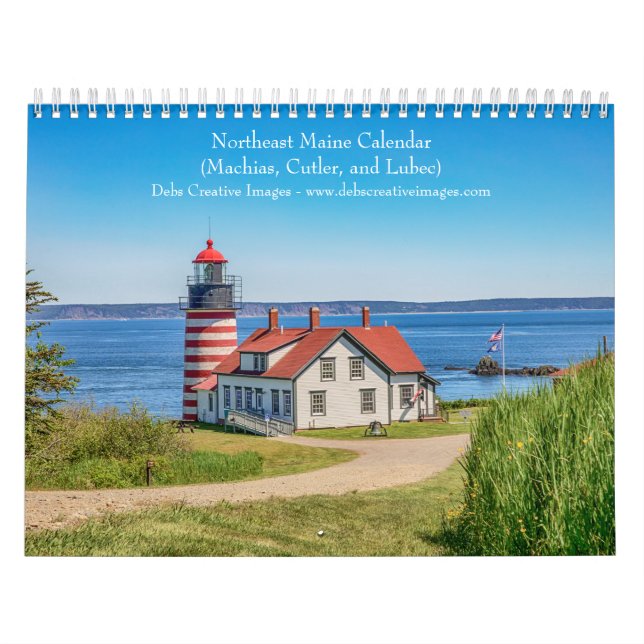 Northeast Maine (Machias, Cutler, Lubec) 2026 Calendar (Cover)