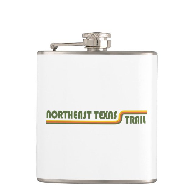 Northeast Texas Trail Hip Flask (Front)