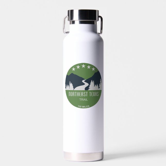 Northeast Texas Trail Water Bottle (Front)