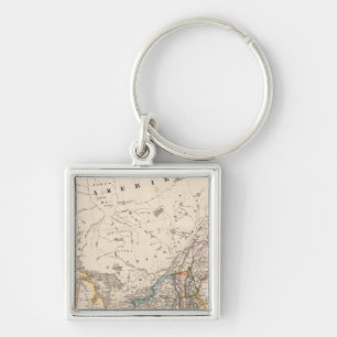 Northeast United States Keychain