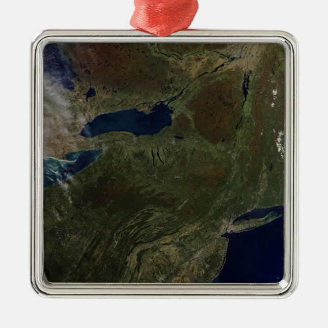 Northeast United States Metal Ornament (Front)