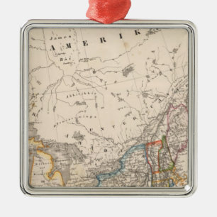 Northeast United States Metal Ornament