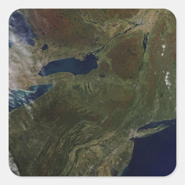 Northeast United States Square Sticker (Front)