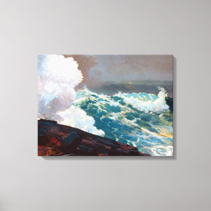 Northeaster by Winslow Homer 1895 Canvas Print