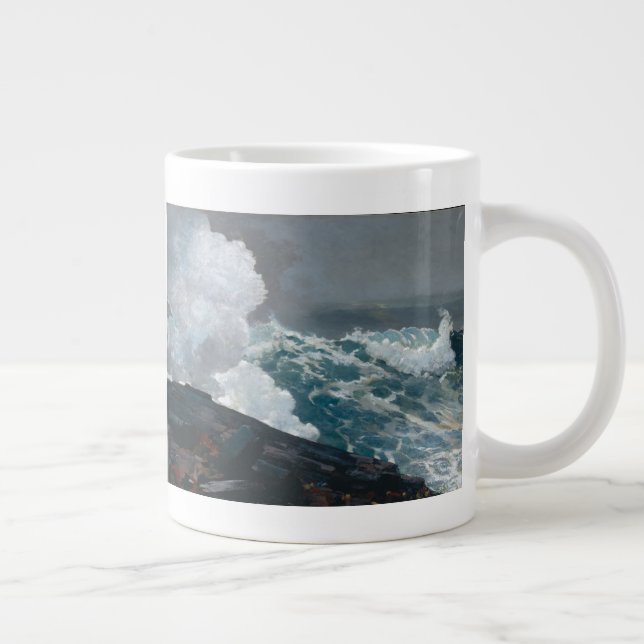 Northeaster Large Coffee Mug (Right)