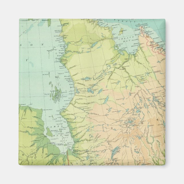 Northeastern Canada Magnet (Front)