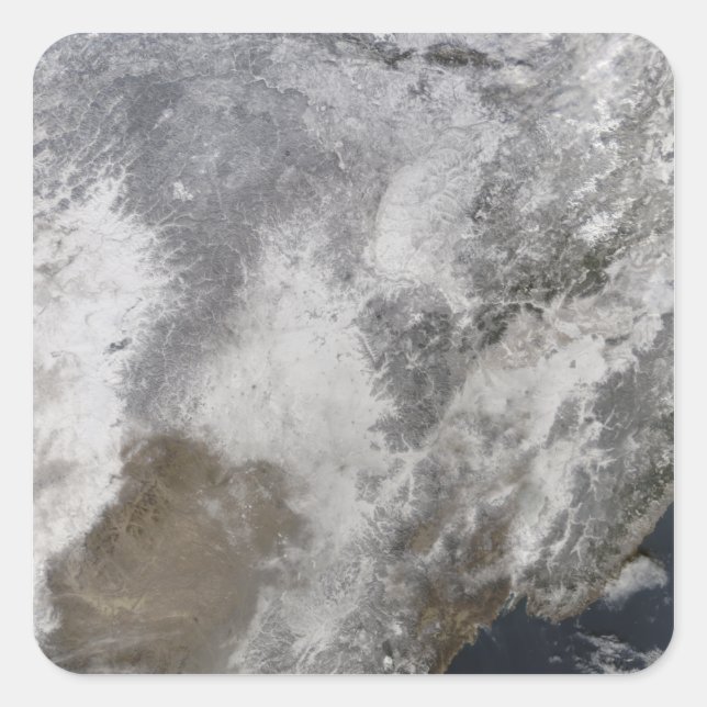 Northeastern China Square Sticker (Front)