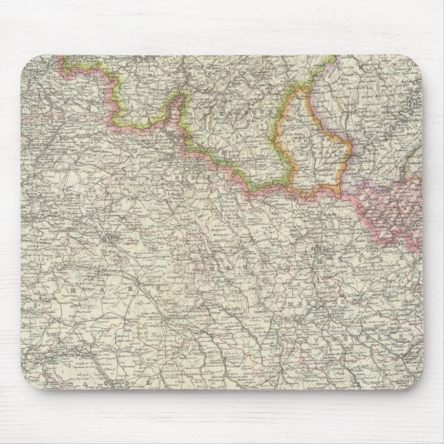 Northeastern France Mouse Pad (Front)