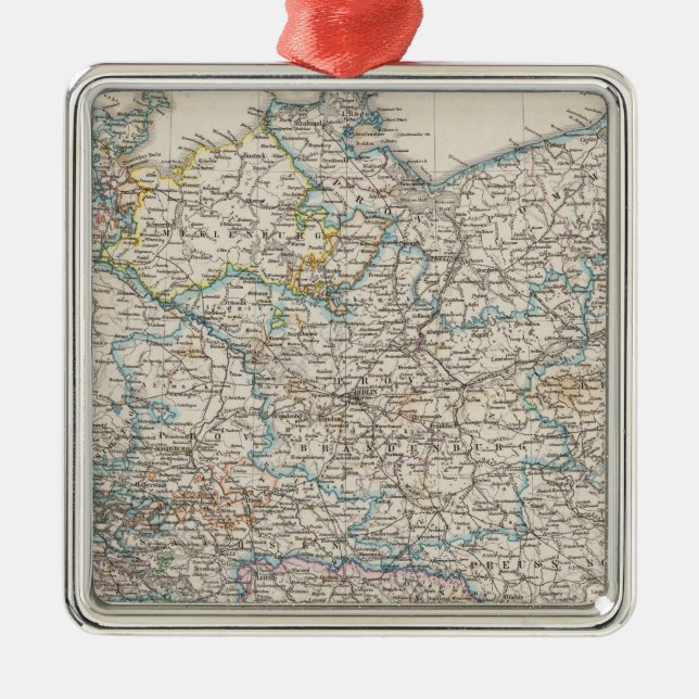 Northeastern Germany Metal Ornament (Front)