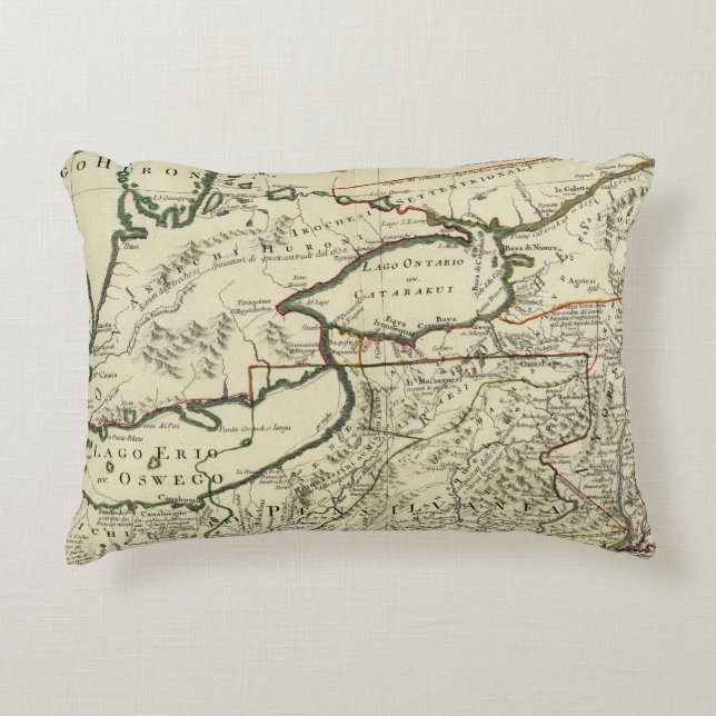 Northeastern United States Decorative Pillow (Front)