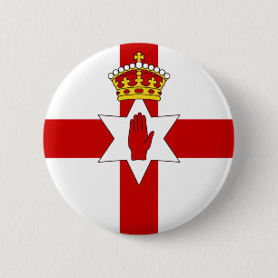 Norther Ireland ulster flag 2 Inch Round Button