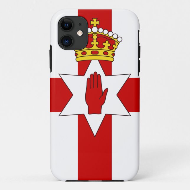 Norther Ireland ulster flag Case-Mate iPhone Case (Back)