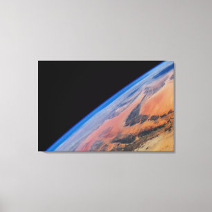 Northern Africa And The Vast Libyan Desert. Canvas Print