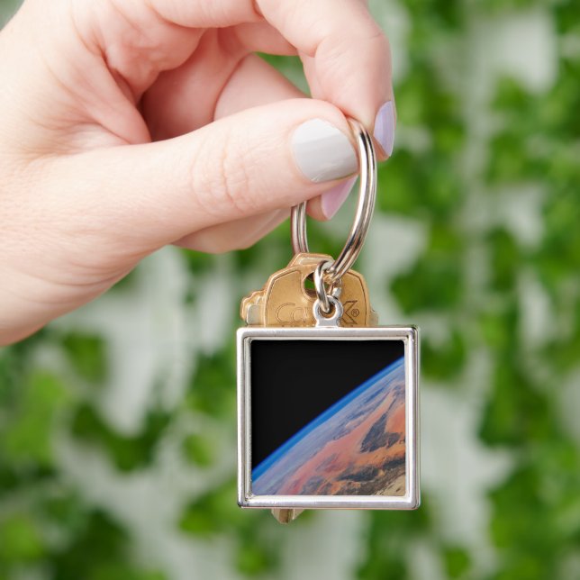 Northern Africa And The Vast Libyan Desert. Keychain (Hand)